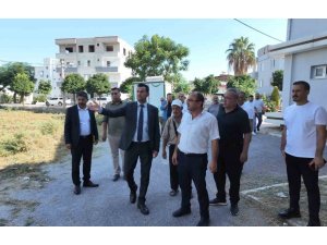 KARADUVAR’DA VATANDAŞLARLA BULUŞAN BEŞİKCİ, SORUNLARI YERİNDE DİNLEDİ
