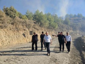 SERİK’TEKİ YANGININ ARDINDAN HASAR TESPİT ÇALIŞMALARI BAŞLADI