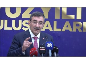 CUMHURBAŞKANI YARDIMCISI YILMAZ: "VESAYETTEN KURTULDUK, TERÖRDEN DE KURTULACAĞIZ"