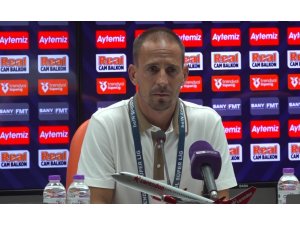 JOAO PEREİRA: "BUGÜN GALİBİYETE BERABERLİKTEN DAHA YAKIN OLDUĞUMUZU DÜŞÜNÜYORUM’’