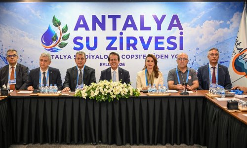 ÇANDIR: "ANTALYA'NIN GELECEĞİNİ KONUŞACAKSAK, ÖNCE SUYU KONUŞMALIYIZ"