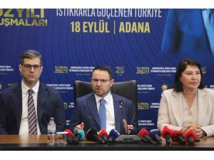 ADALET BAKANI GÜRLEK ADANA’DA KONUŞTU: "TERÖRSÜZ TÜRKİYE SÜRECİNDE GÜZEL BİR AŞAMAYA GELDİK"