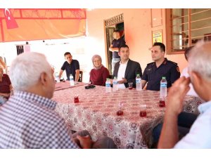 AKDENİZ’DE MAHALLE BULUŞMALARI SÜRÜYOR