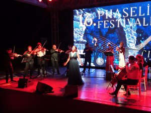PHASELİS ANTİK KENTİ'NDE FESTİVAL HEYECANI