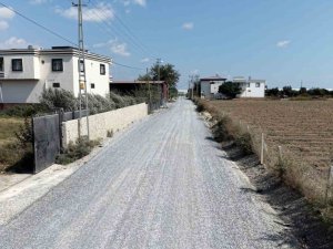 TARSUS’TA TARIMSAL ULAŞIM İÇİN 4 BİN 200 METRELİK YOL YENİLENDİ