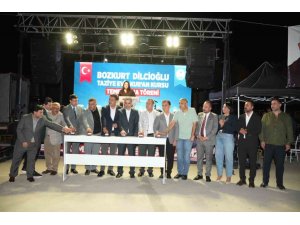 KOZAN’DA İKİNCİ TAZİYE EVİ VE KUR’AN KURSUNUN TEMELİ ATILDI