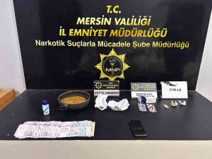 MERSİN’DE UYUŞTURUCU OPERASYONUNDA 1 ŞÜPHELİ TUTUKLANDI