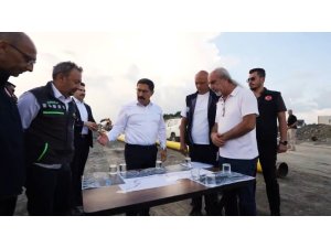KOÇÖREN TOKİ BÖLGESİNDE 7 KİLOMETRELİK YOL ÇALIŞMASI SÜRÜYOR