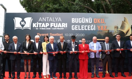 16. ANTALYA KİTAP FUARI KAPILARINI AÇTI