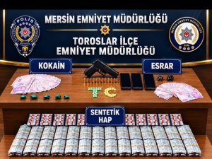 MERSİN’DE TORBACI OPERASYONU: 4 TUTUKLAMA