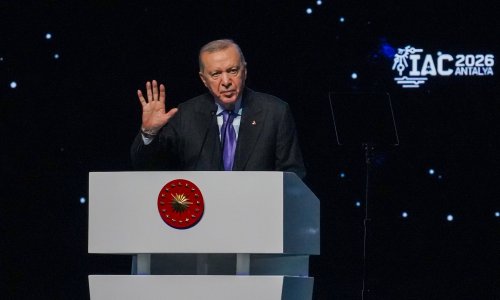 ERDOĞAN: "AY UZAY ARACININ ÜRETİMİNİ TAMAMLADIK"