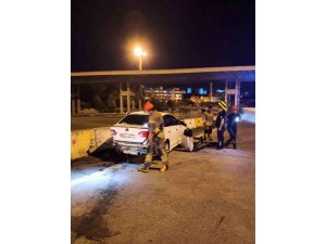 İSKENDERUN’DA TRAFİK KAZASI: 1 YARALI