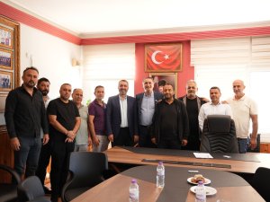 BERKAY BAHAR GAZİPAŞA’DA ESNAF VE ÜYELERLE BULUŞTU