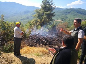 BURDUR’DA ORMAN YANGINI EKİPLERİN MÜDAHALESİYLE SÖNDÜRÜLDÜ