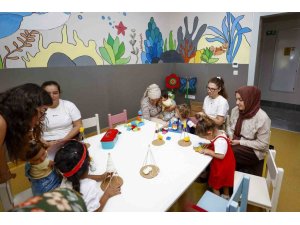 MERSİN’DE OYUN ATÖLYELERİ ÇOCUKLARIN GELİŞİMİNE KATKI SAĞLIYOR