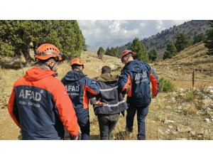 KAHRAMANMARAŞ’TA YAYLADA RAHATSIZLANAN ÇOBAN KURTARILDI