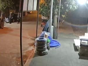 KAHRAMANMARAŞ’TA POLİS MEMURUNUN HAYATINI KAYBETTİĞİ SİLAHLI SALDIRI KAMERADA