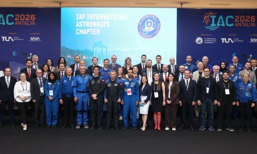 DÜNYANIN DÖRT YANINDAN ASTRONOTLAR ANTALYA'DA BULUŞTU