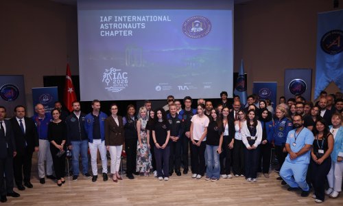 DÜNYANIN DÖRT YANINDAN ASTRONOTLAR ANTALYA'DA BULUŞTU