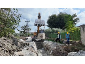 SAMANDAĞ’DA 82 KİLOMETRELİK KANALİZASYON PROJESİ SÜRÜYOR