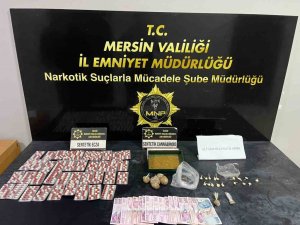 MERSİN’DE UYUŞTURUCU OPERASYONUNDA 2 ŞÜPHELİ TUTUKLANDI