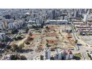 MEZİTLİ KENT MEYDANI PROJESİNDE ÇALIŞMALAR SÜRÜYOR