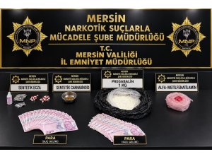 MERSİN’DE UYUŞTURUCU OPERASYONU: 2 TUTUKLAMA