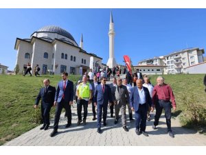 HATAY’DA DEPREM SONRASI İNŞA EDİLEN 138. CAMİ İBADETE AÇILDI