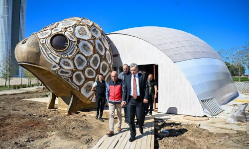 COP31'İN MASKOTU 'CARETTA CARETTA' İÇİN PAVİLYON HAZIRLANDI
