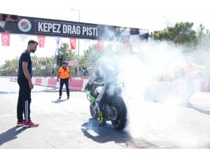 KEPEZ MOTODRAG ŞAMPİYONASI’NDA MOTORLAR ISINDI, FİNAL YARIN