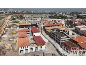 HARAPARASI’NDA İŞ YERLERİNİN İNŞA ÇALIŞMALARI SÜRÜYOR