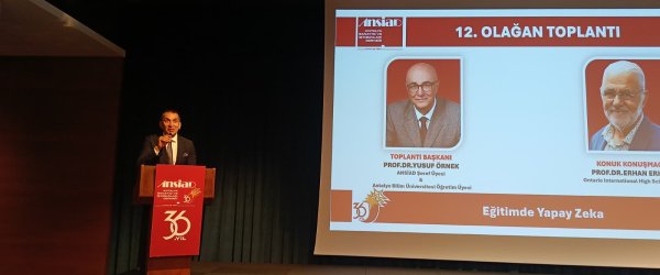 ERCAN ÖZBEK: “NİTELİKLİ İNSAN KAYNAĞI, SÜRDÜRÜLEBİLİR KALKINMANIN TEMELİDİR”