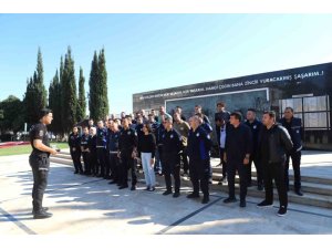 AKSU BELEDİYESİ ZABITA PERSONELİNE BİBER GAZI KULLANIMI EĞİTİMİ