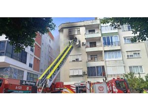 ANTALYA’DA APARTMAN YANGINI