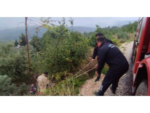 DEFNE’DE KAYALIKLARDAN DÜŞEN VATANDAŞ YARALANDI