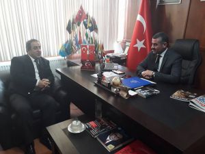 Başkan Avşar İş Adamlarını Ağırladı
