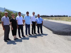 Gazipaşa Koru'da sıcak asfalt sevinci