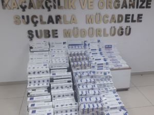 Çorum’da 3.340 Paket Kaçak Sigara Ele Geçirildi