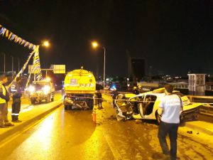 Ankara’da 10 araç birbirine girdi: 5 yaralı