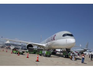 Dünyada sadece bir tane olan olan dev Katar uçağı kapılarını açtı
