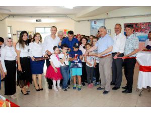 Gazipaşa'da özel öğrencilerden sergi