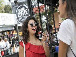 Şehre kahve kokusu yayan festival başladı
