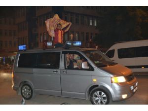 Şuhut’ta Galatasaray sevinci