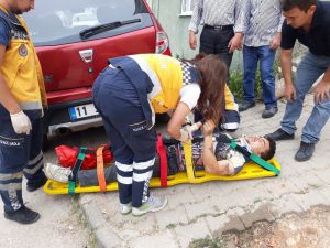 Bilecik’te trafik kazası, 1 kişi yaralandı