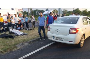 Samsun’da otomobil motosiklete çarptı: 1 ölü