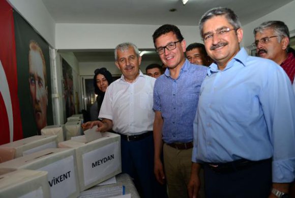Kumluca'da delege seçimi yapıldı