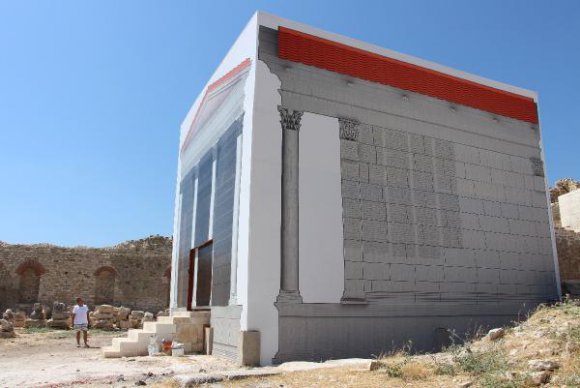 Opramoas anıtı restorasyon çalışmaları revize edildi