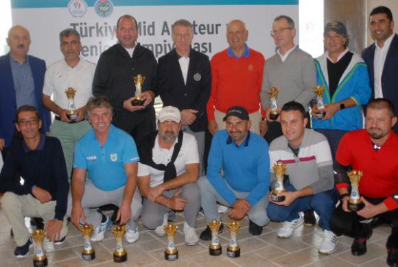 Mid-Amateur ve Senior Golf Şampiyonası sona erdi