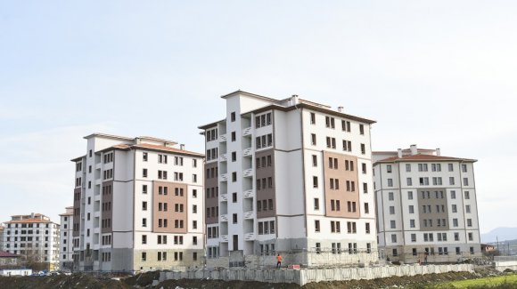 Tekkeköy Toki Binalarında Sona Yaklaşılıyor