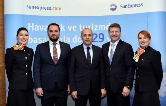SunExpress'ten 2017 yılında rekor büyüme